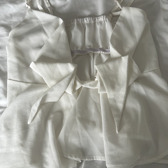 SHEIN Tie Up Tank Top - Picture 2 of 6